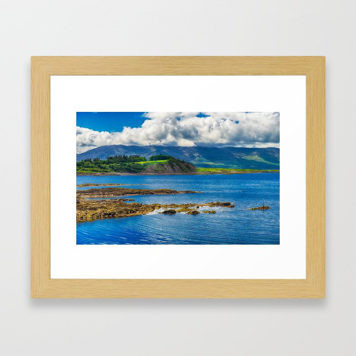Sneem Shoreline, County Kerry, Ireland Framed Art Print