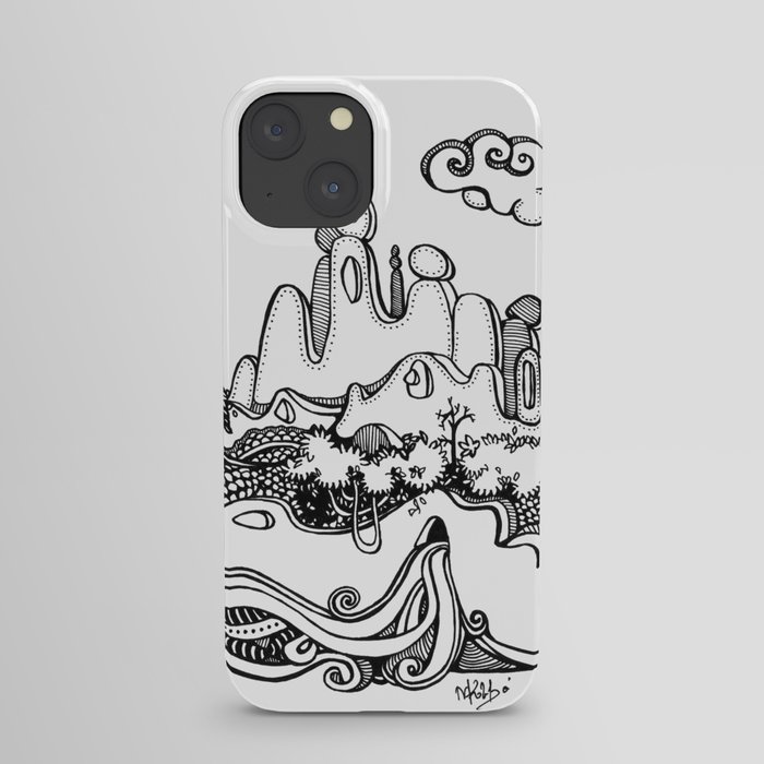 Lonely mountain iPhone Case