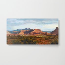 Moab Summer Evening Metal Print