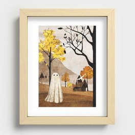 Walter in Autumn Recessed Framed Print