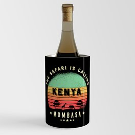 Mombasa Kenya Safari Design Wine Chiller