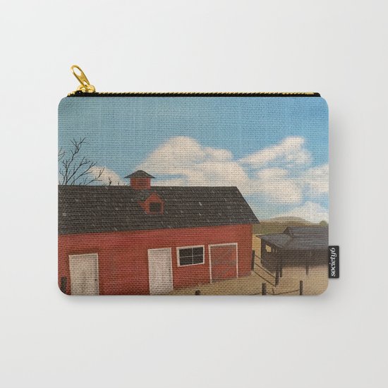 Rustic Barn Carry-All Pouch