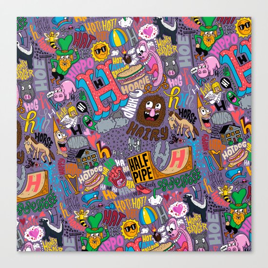 HHHHHH's Canvas Print