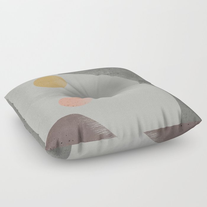 Abstract people Floor Pillow