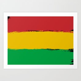 Rastafari Art Print