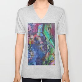 It seems like outer space V Neck T Shirt