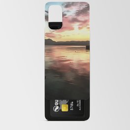 Sunset Reflected On Water Android Card Case