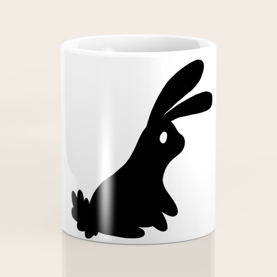 Black Rabbit Coffee Mug By Runaara Society6 Black Rabbit Coffee Mug By Runaara Society6