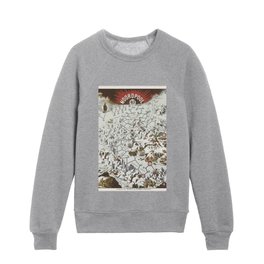 Ancient Map of the North Pole Kids Crewneck