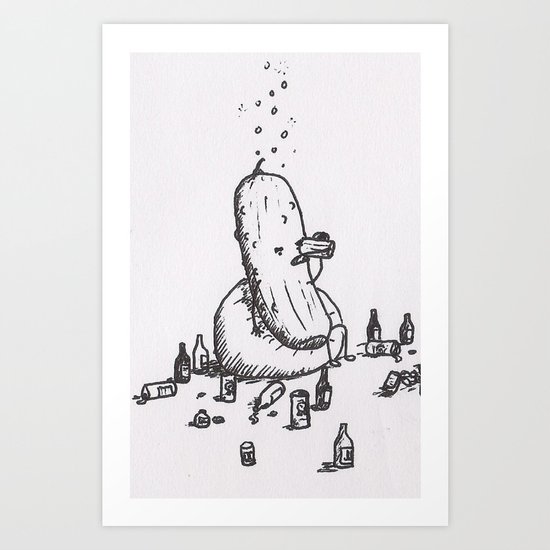 The Pickling Process Art Print