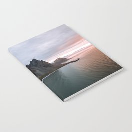 Iceland Mountain Beach Sunrise - Landscape Photography Notebook