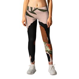 Wipin' Tears Leggings | Contemporary, Minimalism, Palmsprings, Cut Out, Vintage, Plants, Female, Summer, Modern, Woman 
