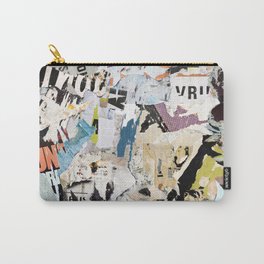 torn poster wall Carry-All Pouch