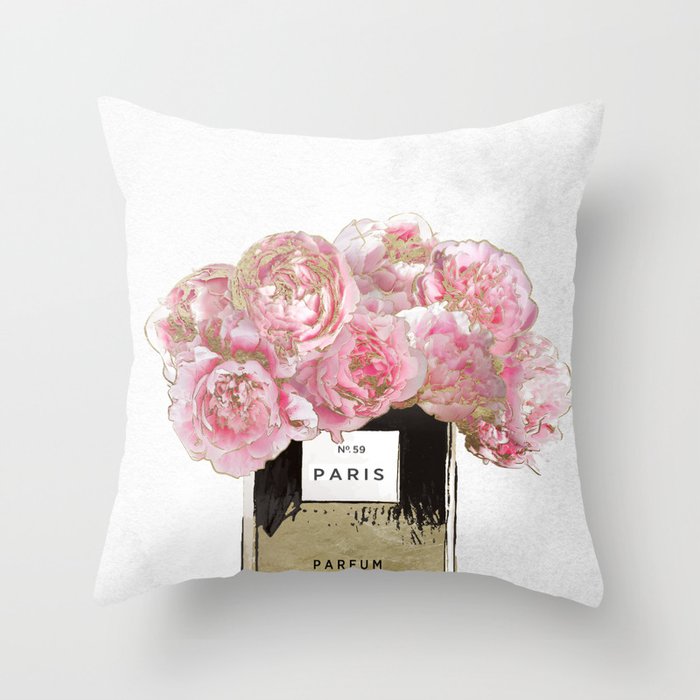 Pink Scented Throw Pillow