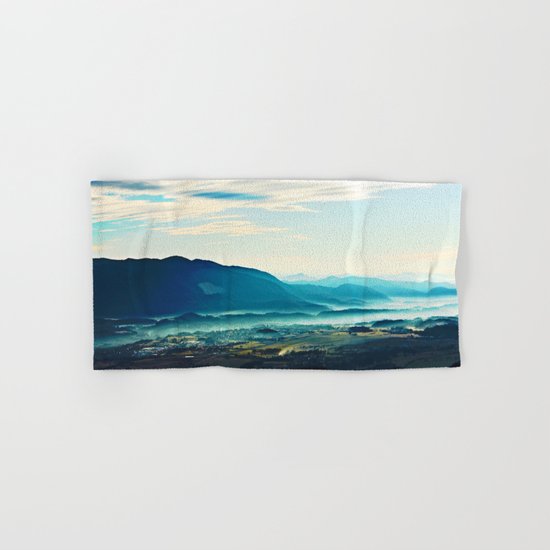 Blue Vista Hand & Bath Towel