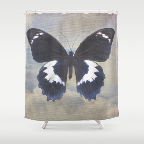 Butterfly Sky Shower Curtain