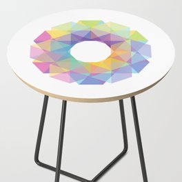 Fig. 036 Colorful Circle Donut Side Table