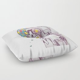 An Astronaut Dreams Floor Pillow