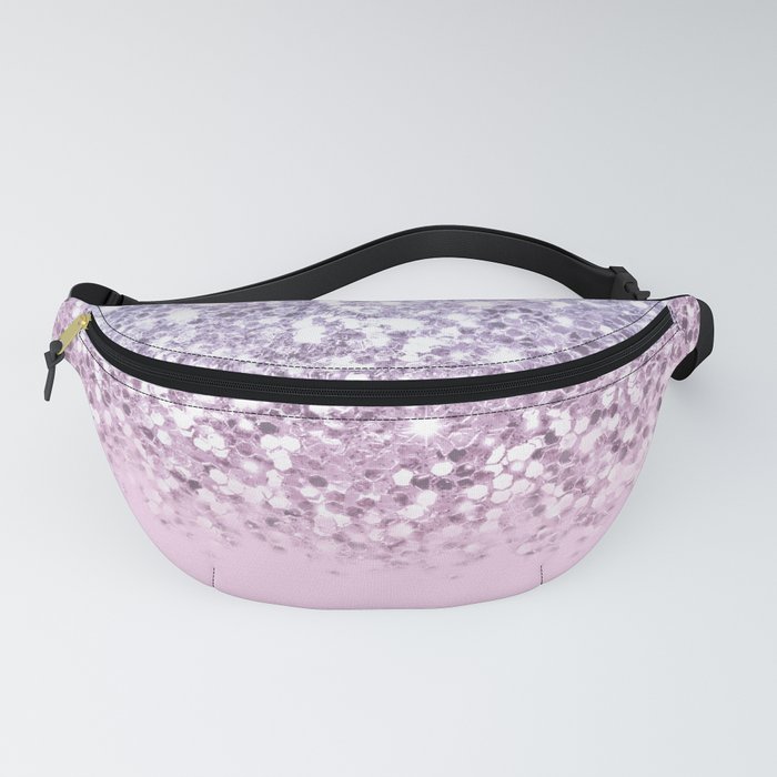 Faux Sparkly Unicorn Pink Glitter Ombre Fanny Pack