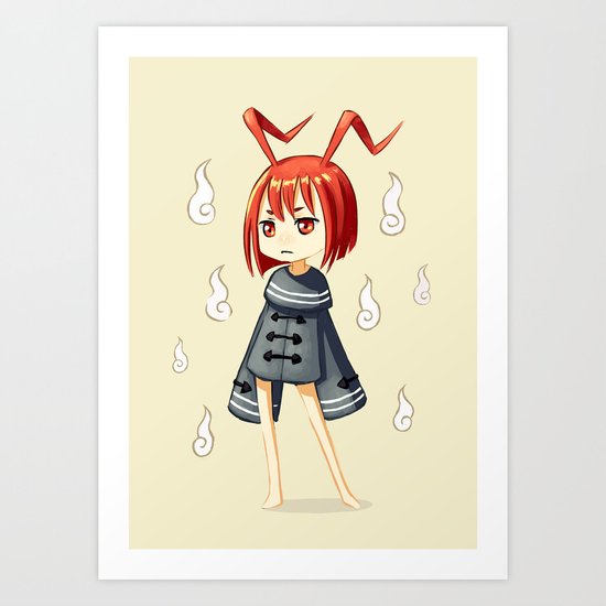 Magician 3 Art Print