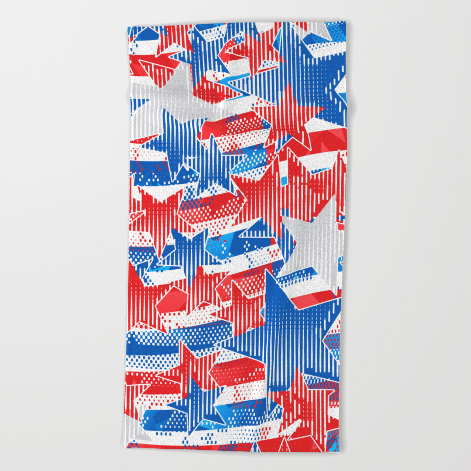 Artistic Lxvi Americana Beach Towel By Tmarchev Society6 Artistic Lxvi Americana Beach Towel