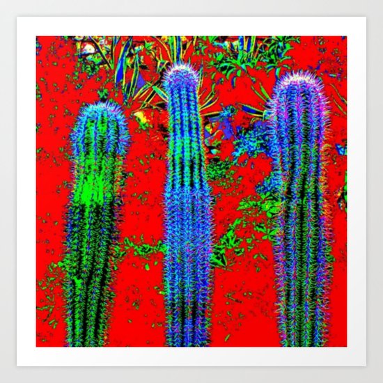 CACTES Art Print