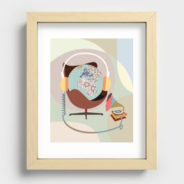 Music The Universal Language Recessed Framed Print