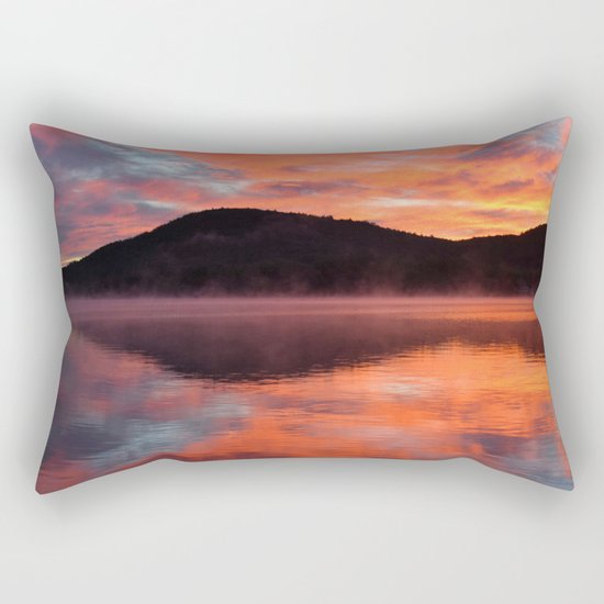 Sunrise Ripples Rectangular Pillow