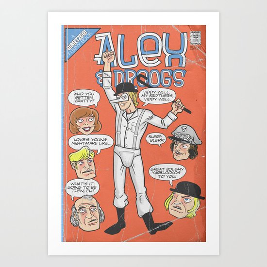 Bargain Bin: A Clockwork Orange Art Print