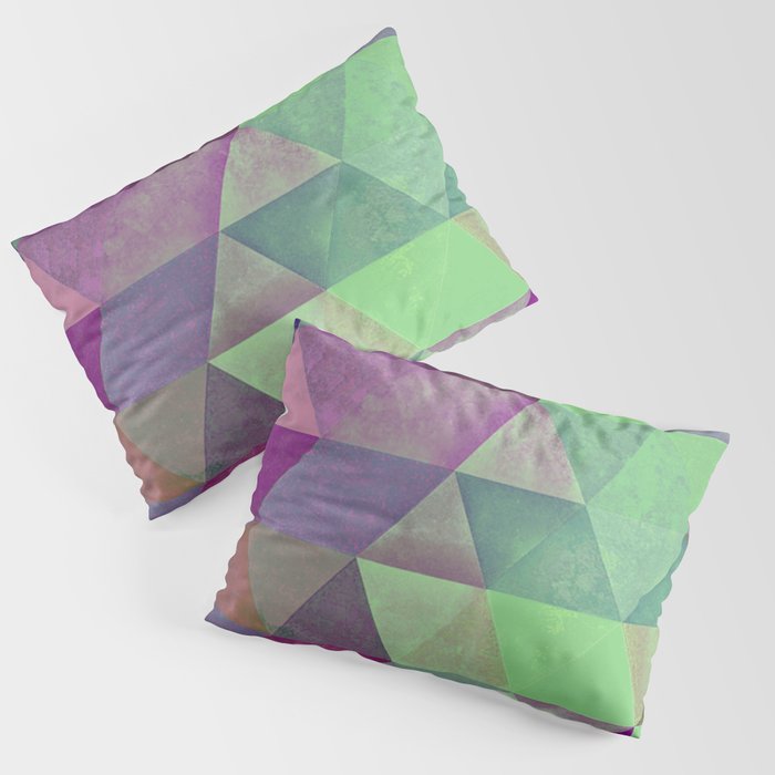Triangles Pillow Sham