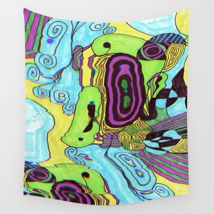 Trip and fall Wall Tapestry