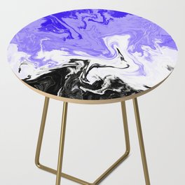 Blue Glacier Side Table