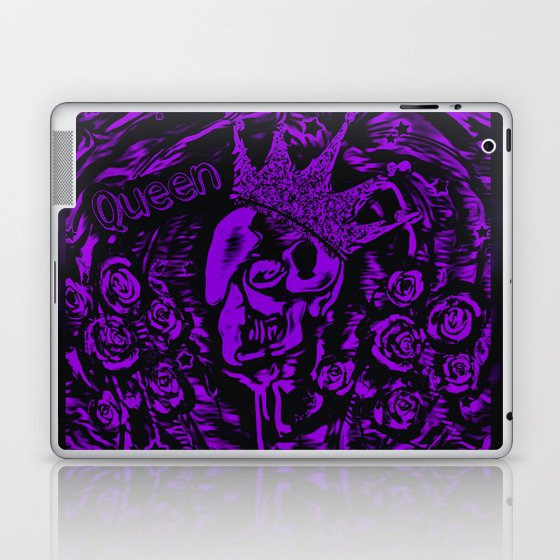 The Queen of Purple Forever Laptop & iPad Skin