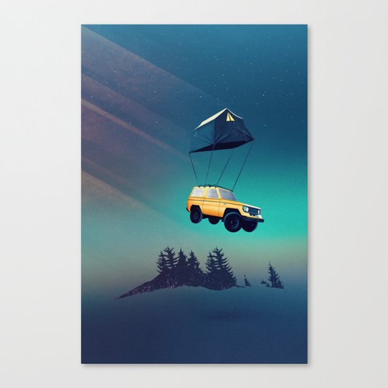 Darling, this is Magic! Canvas Print