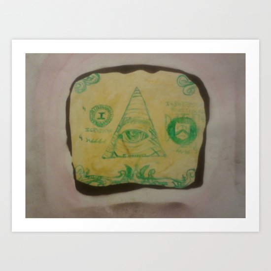Bread Art Print