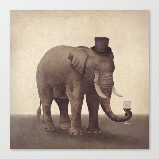 A Fine Vintage Canvas Print
