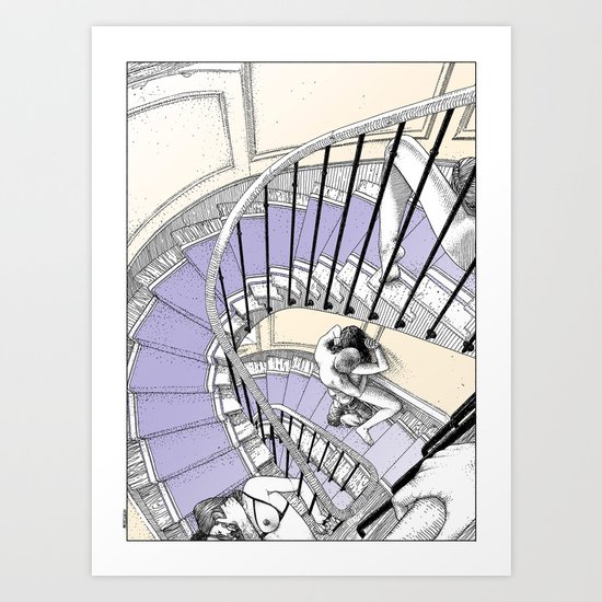 asc 692 - Book cover La Musardine Art Print