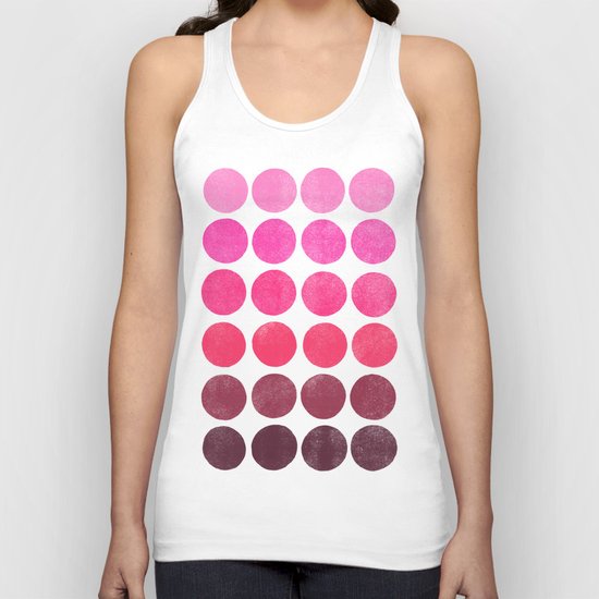Color Play Pink Unisex Tank Top