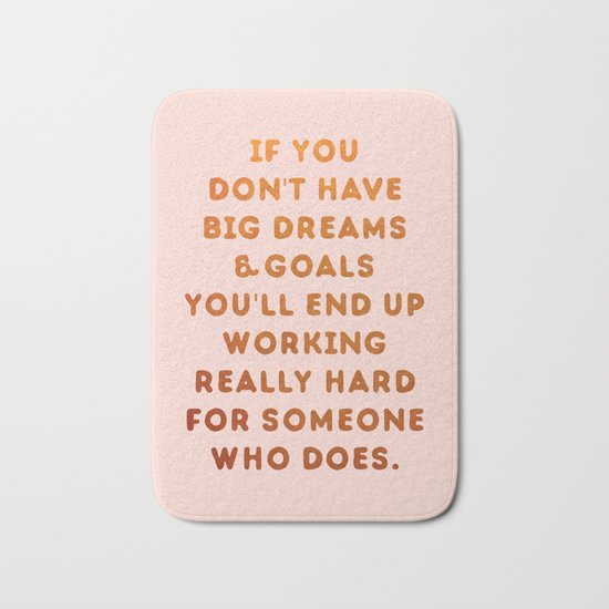 Dream Big Bath Mat