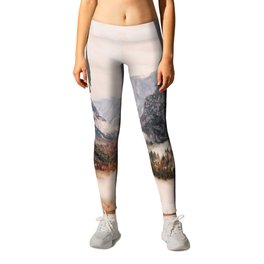 Amazing Yosemite California Forest Waterfall Canyon Leggings | Graphicdesign, Color, Abstract, California, Wanderlust, Mountain, Mountains, Photo, Adventure, Nationalpark 