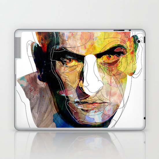 White nose Laptop & iPad Skin
