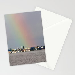Rainbow over Sarasota Bay Stationery Cards