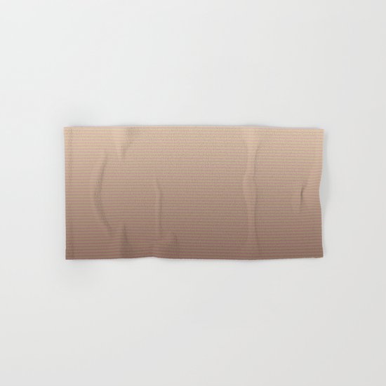 RoseGold Stripes Hand & Bath Towel