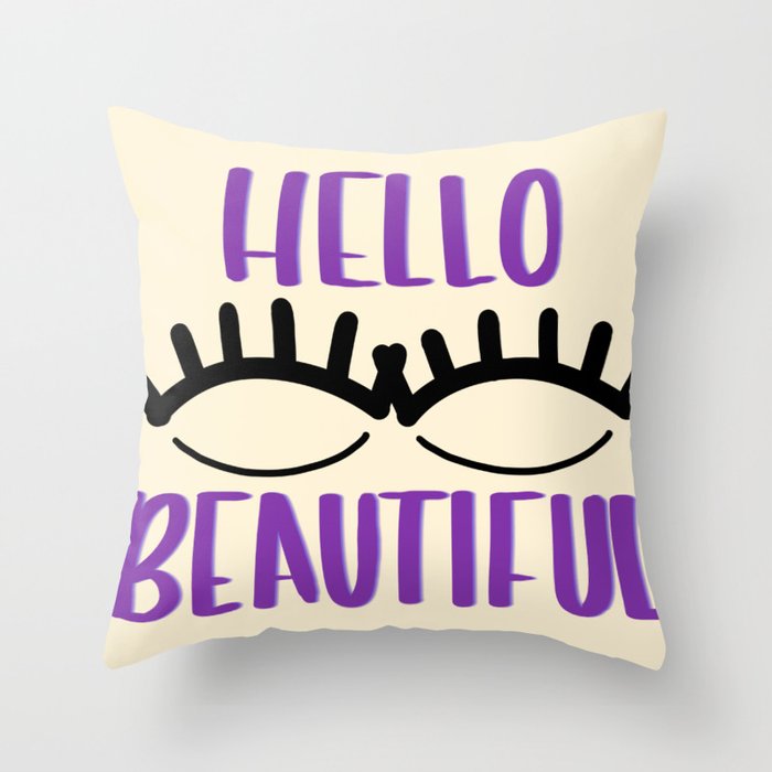 Hello beautiful pillow case clearance