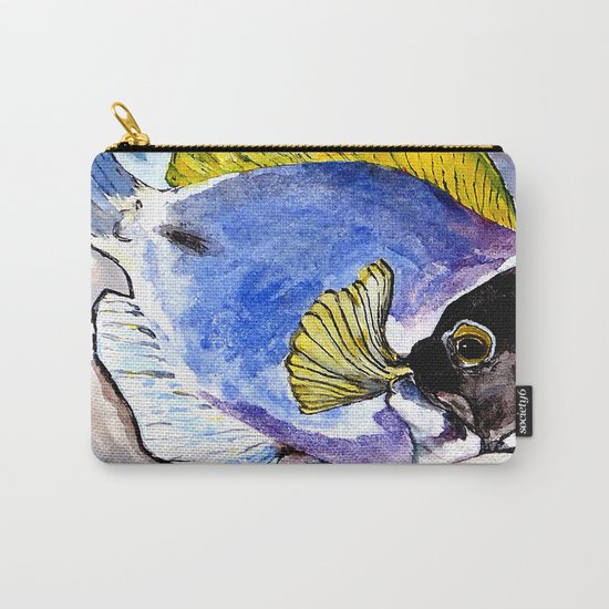 fish with yellow fin Carry-All Pouch
