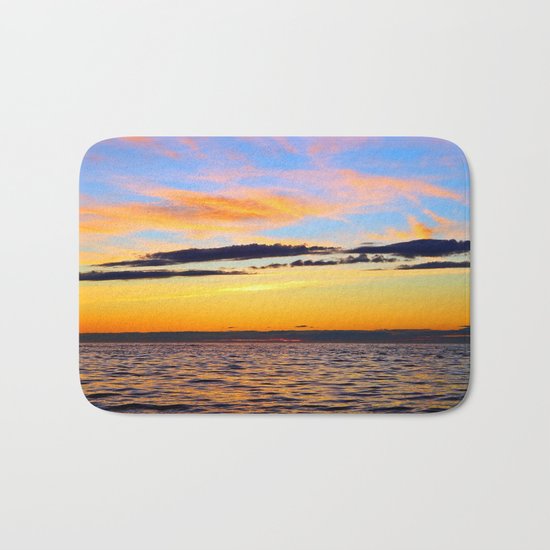 Zen Seascape Bath Mat