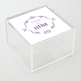 Promoted to Little Acrylic Box