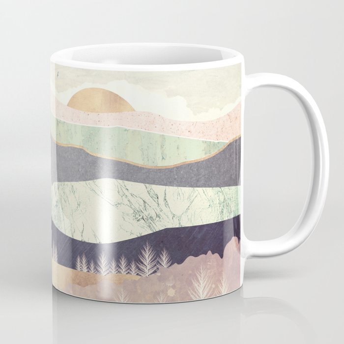 Golden Spring Reflection Coffee Mug