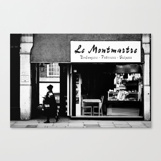 Boulangerie Le Montmartre Canvas Print