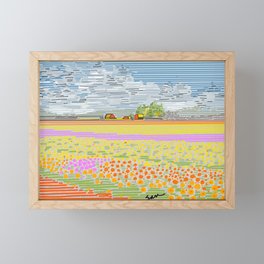 The Flower Farm Framed Mini Art Print